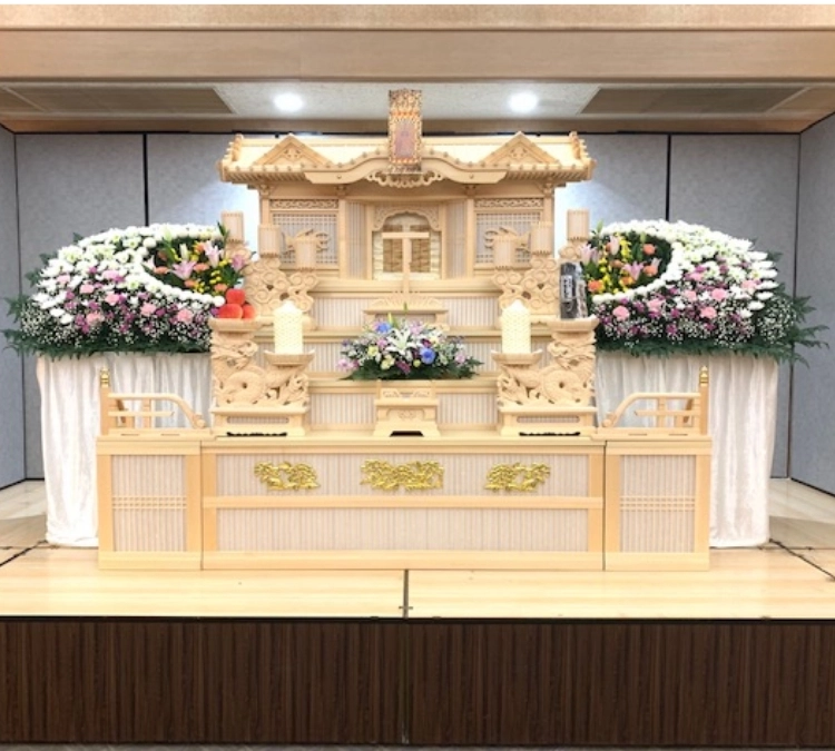 白木祭壇プラン70