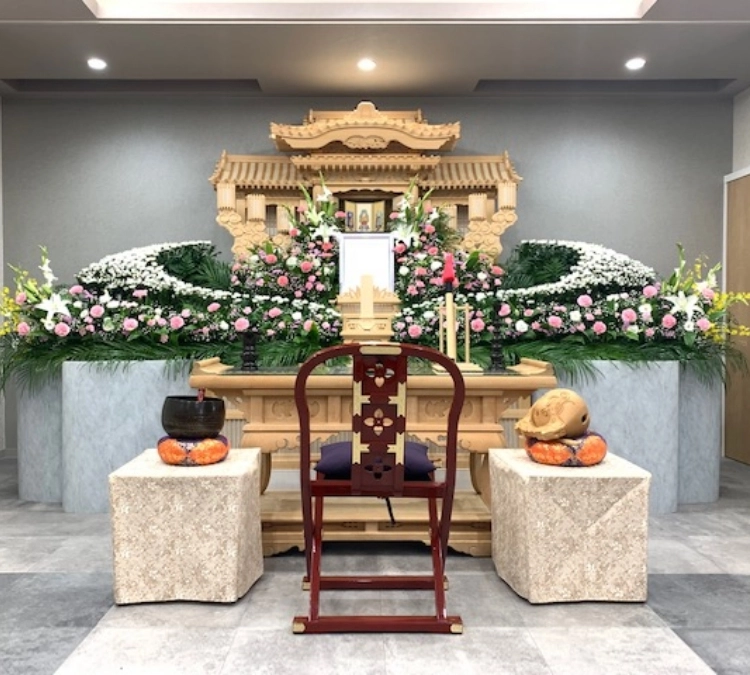 白木祭壇プラン80