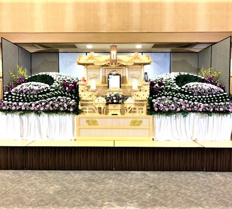 白木祭壇プラン90